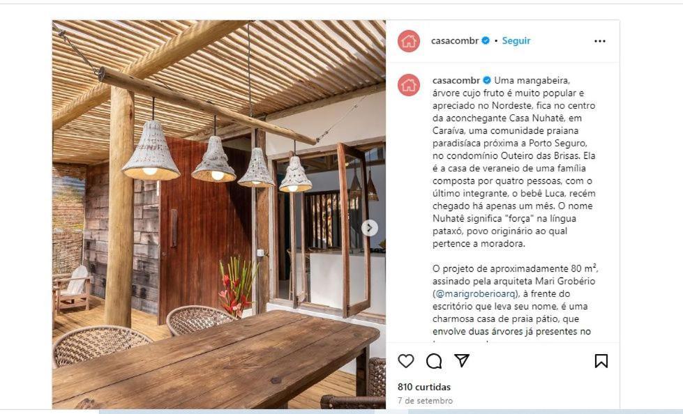 Casa Nuhate - Outeiro Das Brisas & Praia Do Espelho Eksteriør billede